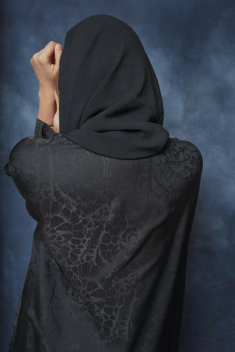 Open abaya Modren Abaya Black color