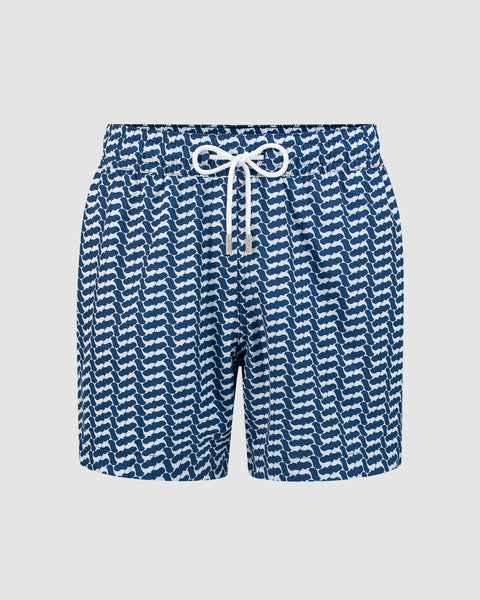 Whale Waltz Swim Shorts