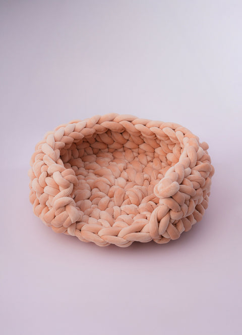 Cozy nest pet bed