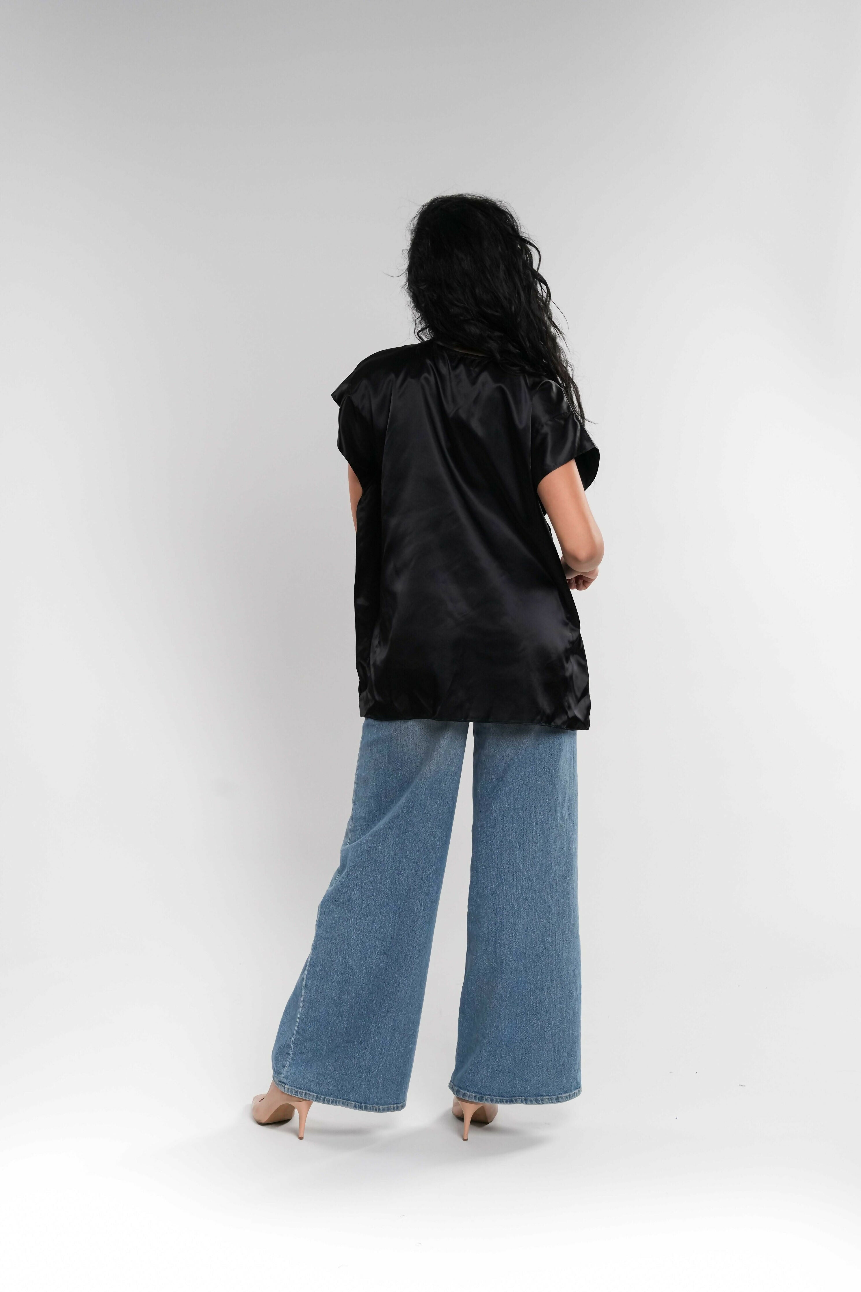 Black Embroidered Tunic