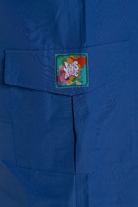 Blue Cargo Pants