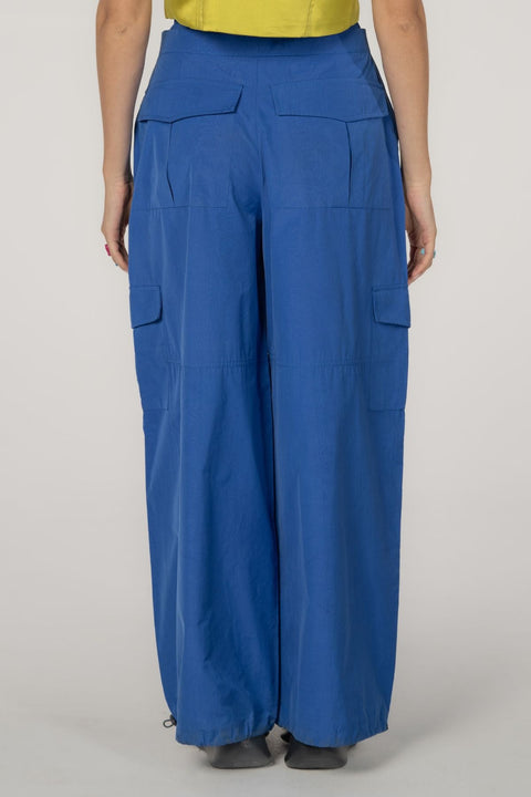 Blue Cargo Pants