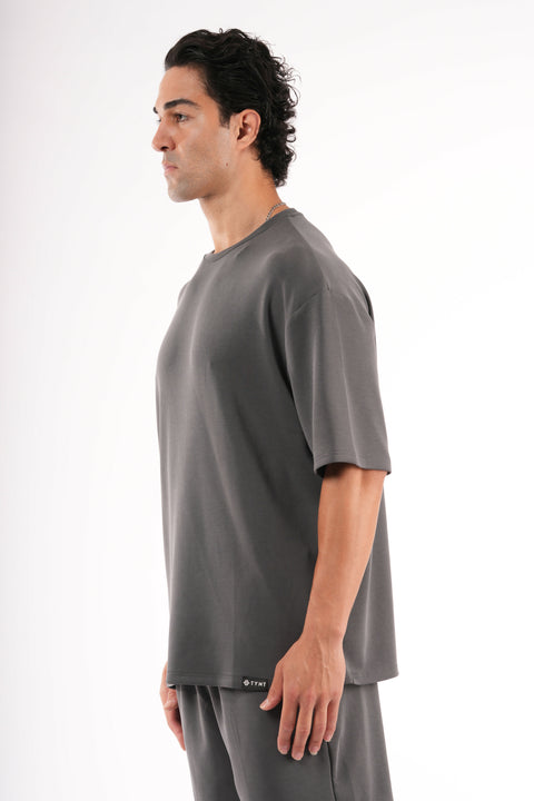 TYNT Premium Oversized T-shirt / Charcoal