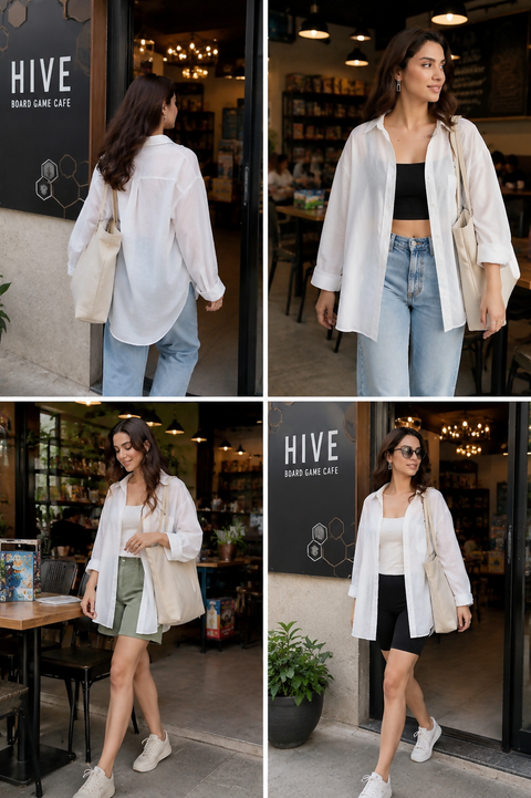 Raha white shirt