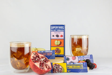 Superfoods Instant Kombucha - Variety Pack 8x5g Sachets
