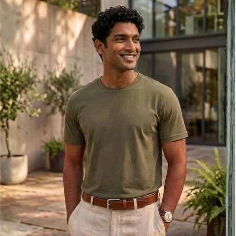 The Essential T | Olive Green