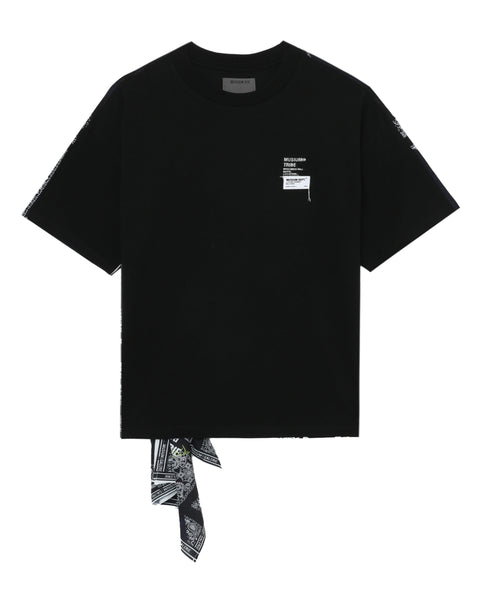 Combined Bandana T-shirt in Black