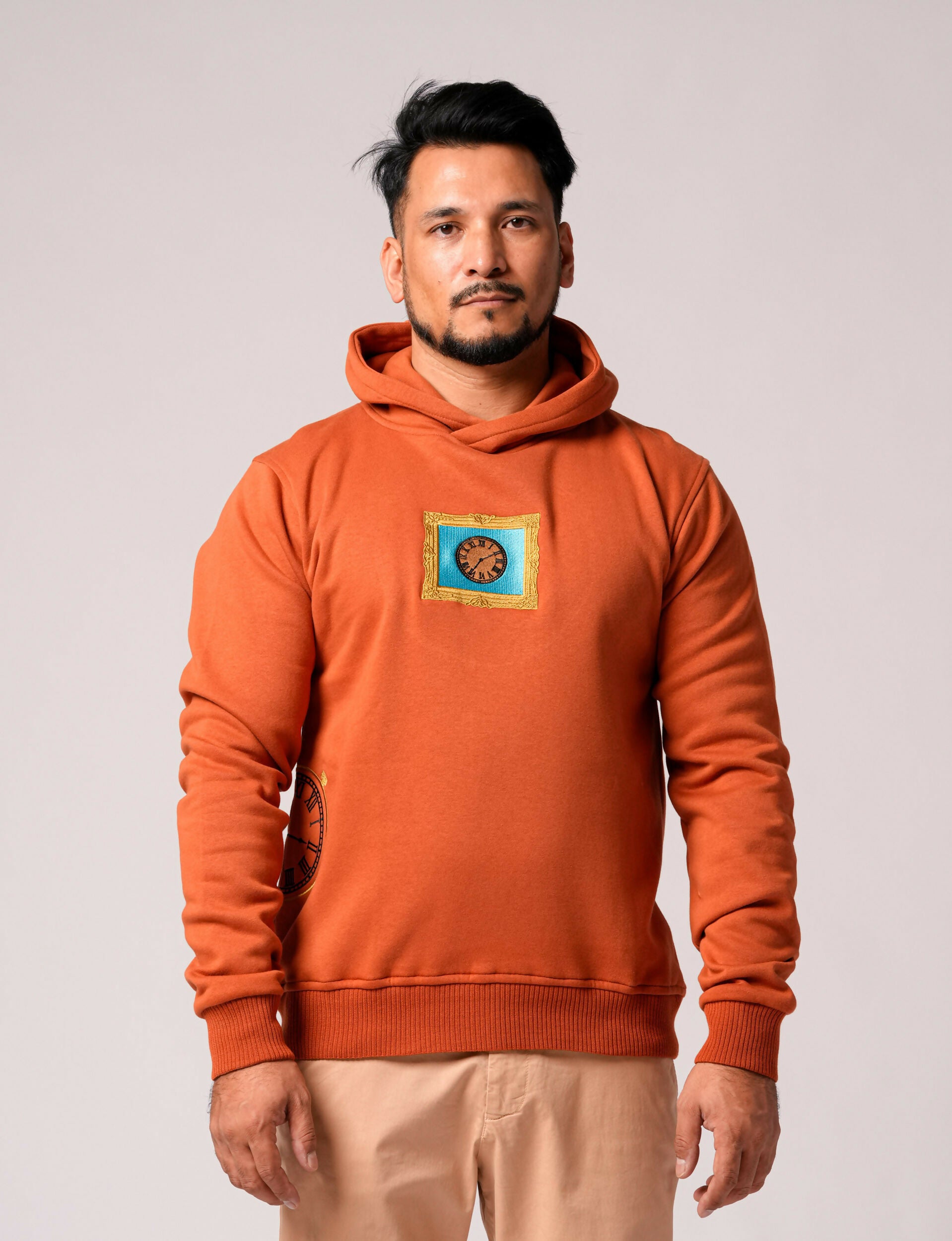 Anticipating Peace Embroidery Hoodie