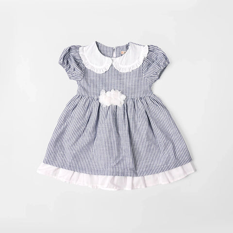 MINIFACE Blue Lily Dress