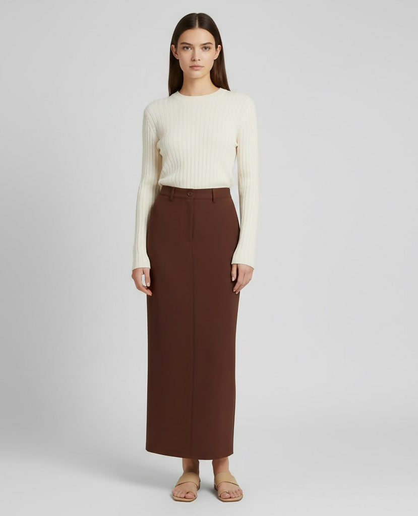 Gabardine Skirt