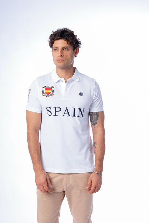 SPAIN POLO WHITE