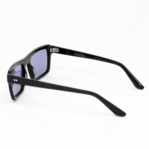 Valor Sunglasses | Black Frames & Purple Lenses