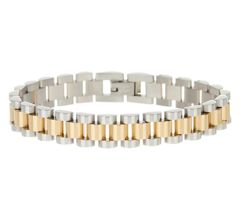 Two-toned Timepiece Bracelet