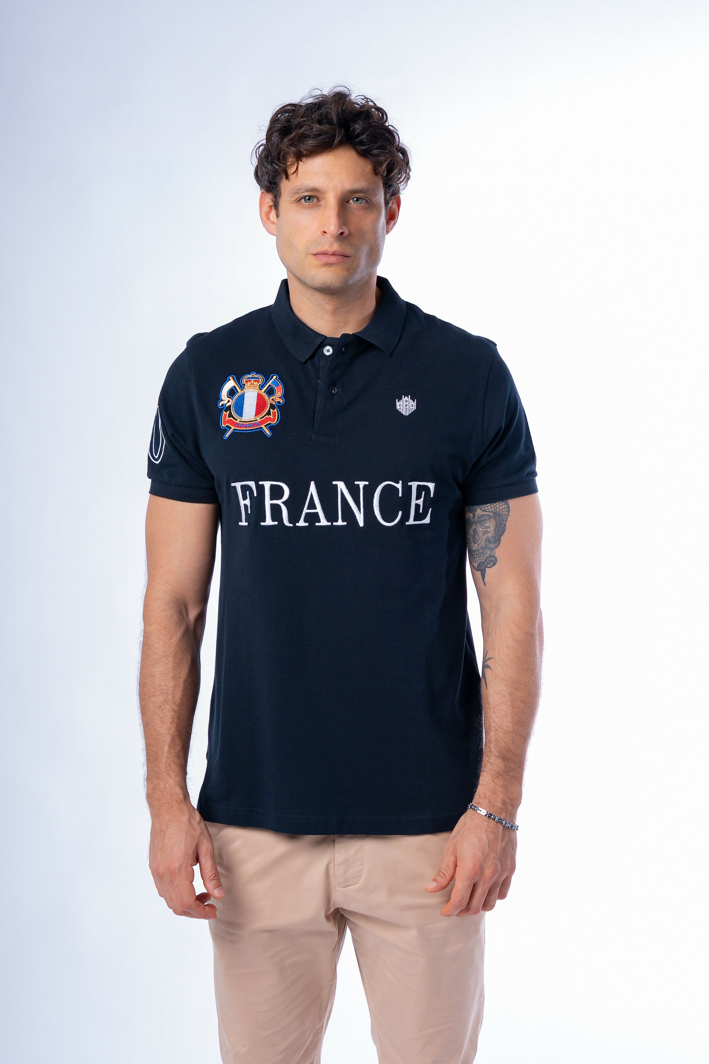 FRANCE POLO NAVY BLUE