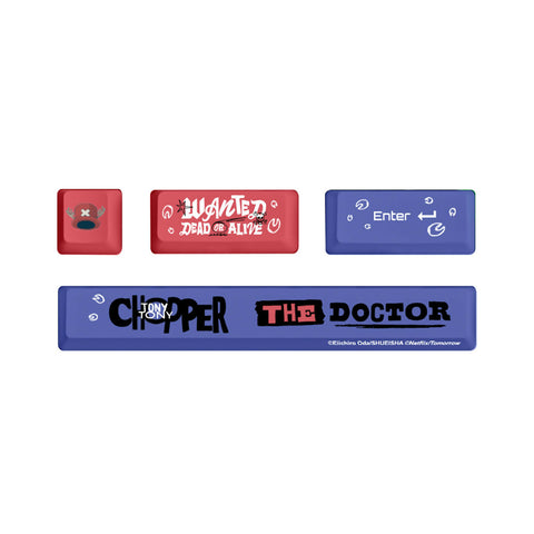 GamerTek Keyboard Keycaps - Chopper Edition