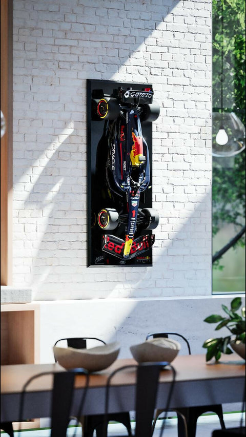 1:4 Scale Formula 1 Red Bull Wall Sculpture
