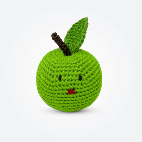 susarts crochet fruits and vegetables ''kiwi, mushroom. apple''