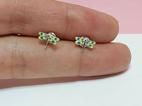 Dragonfly Screw-back Earrings