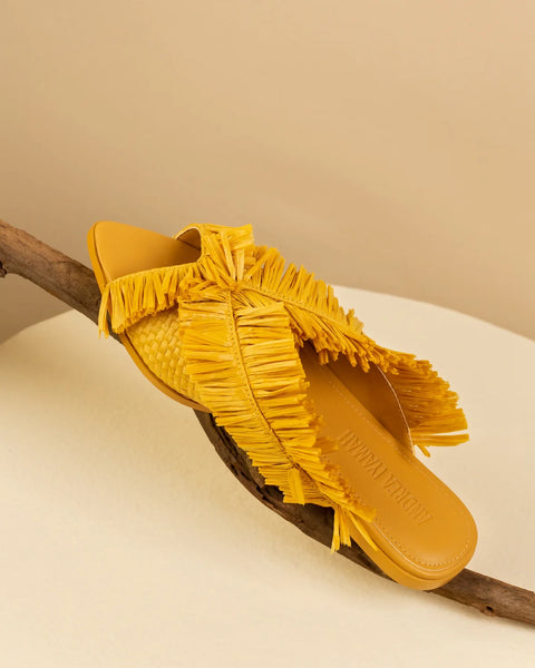 POLA SLIPPERS MUSTARD