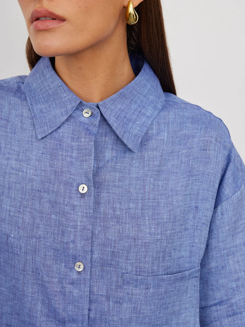 Oversized Linen Shirt