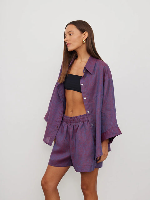 Oversized Linen Shirt