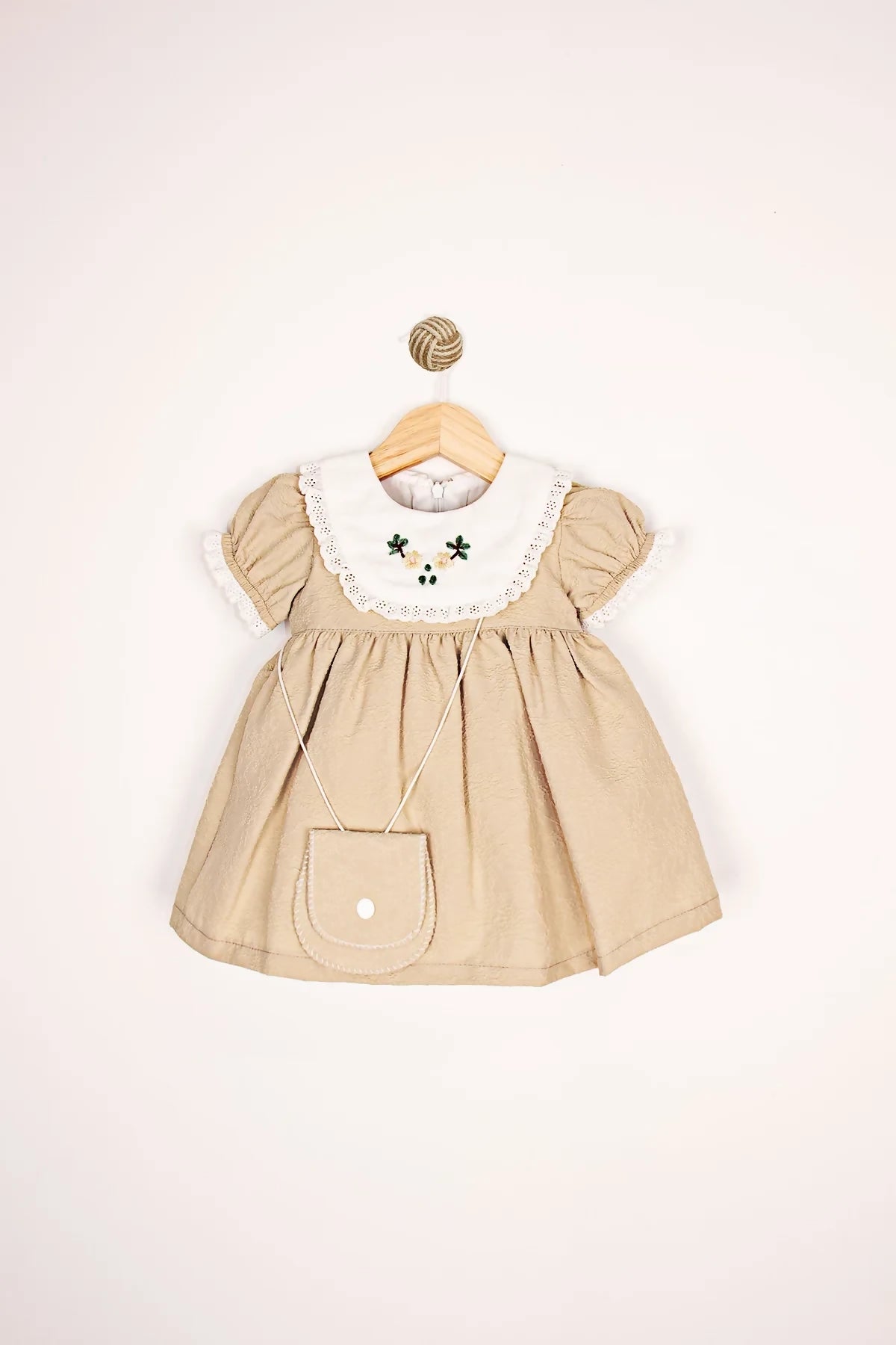 BOMBİLİ GİRLS dress with a bag - Cagla