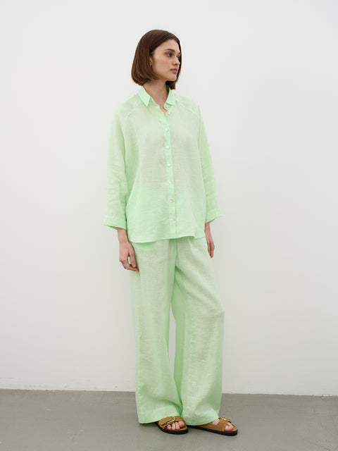 Lime Green Relaxed Trousers