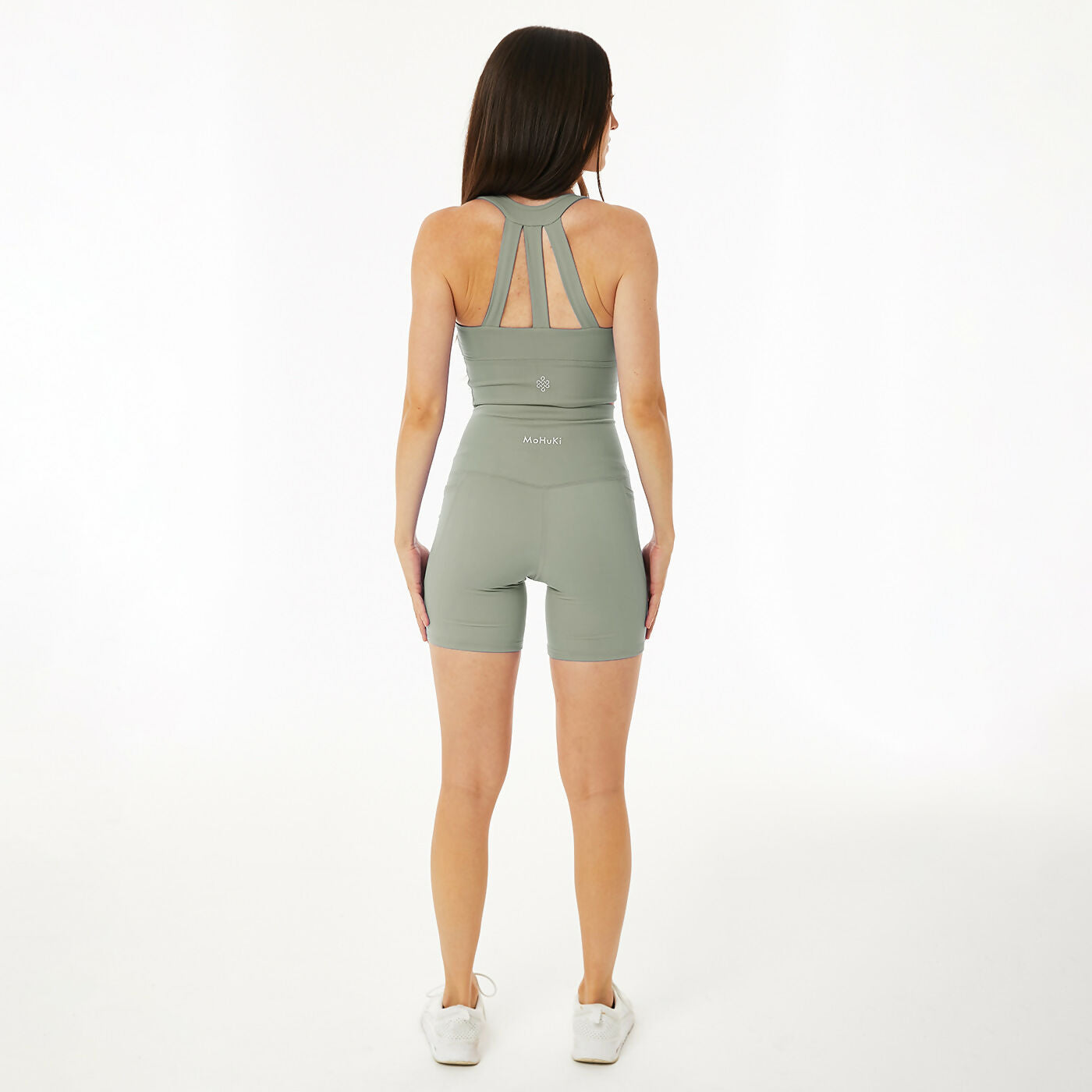 Mohuki Olivia Side Pocket Shorts - Stone