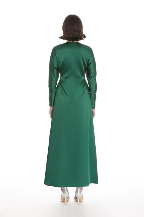 Crown Jewel Green Maxi Dress