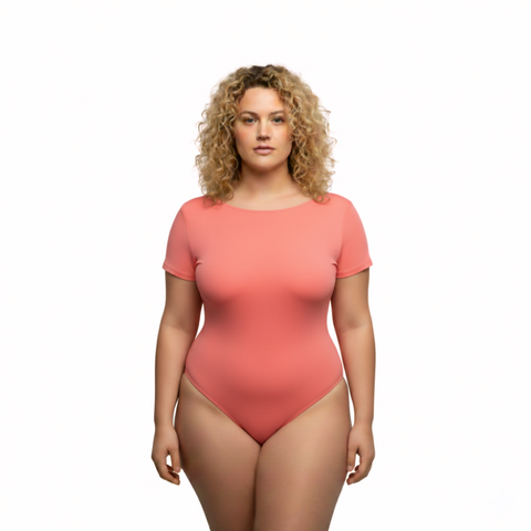 The Essential Bodysuit Watermelon Pink