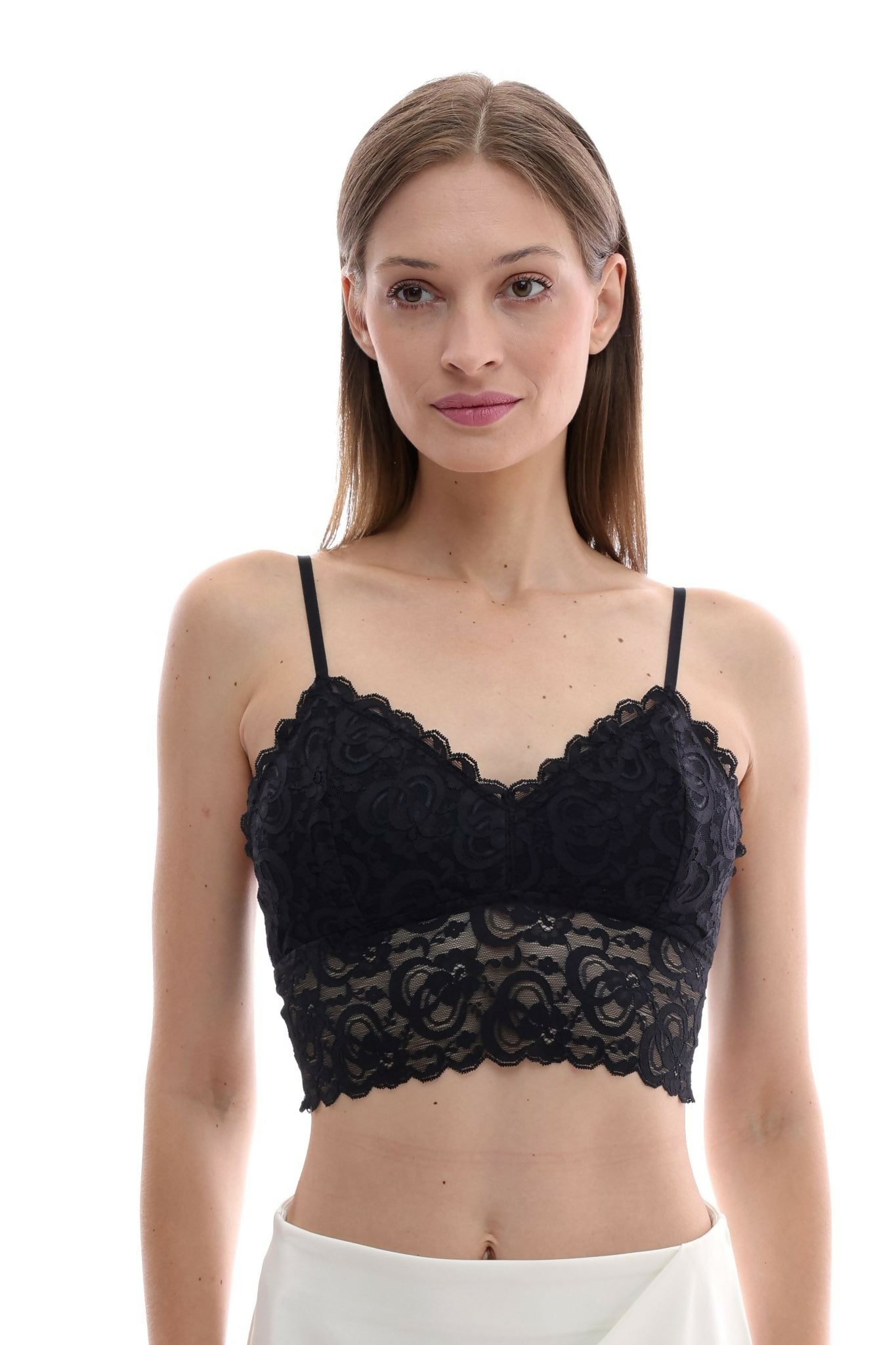 Lace Top Black