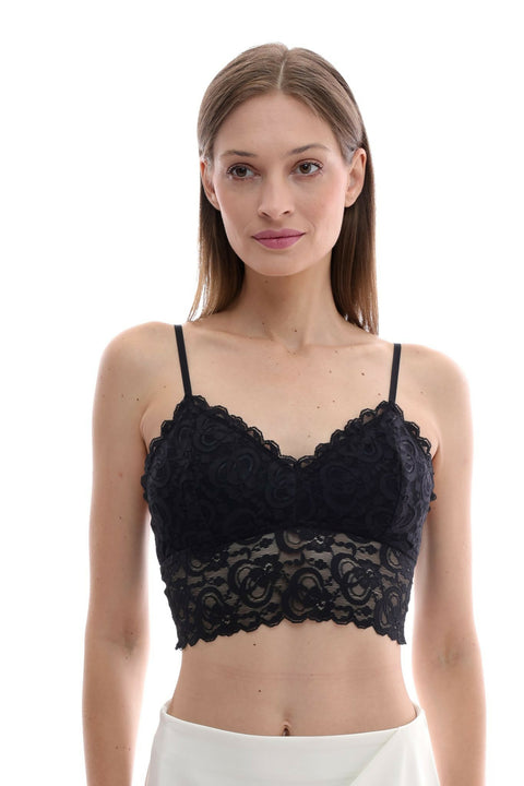Lace Top black