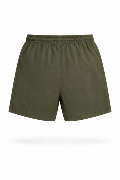 Core Olive Swim Shorts