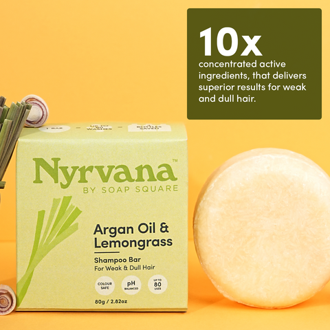 Argan Oil & Lemongrass Shampoo Bar