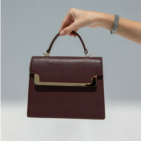 MISS MIAR MAROON LADIES BAG GRAND-06-05