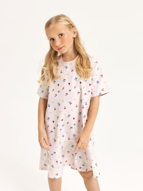 Cotton Flared Dress – Soft Cotton