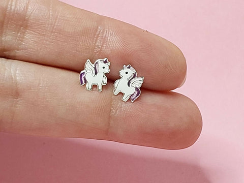 Cute Unicorn Stud Earrings