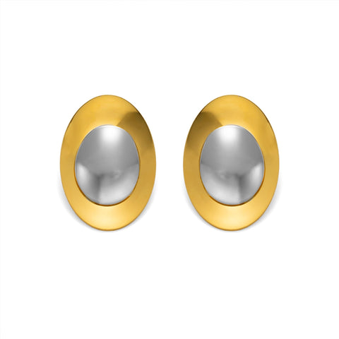 Double Dip Coin Earrings