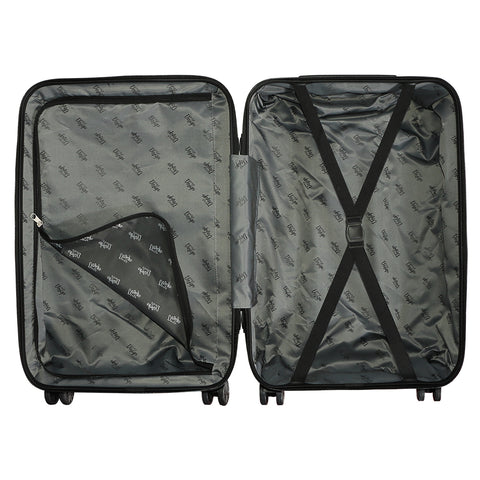 Biggdesign Moods Up Carry On Luggage Set, Rose Gold , 3 Pcs.