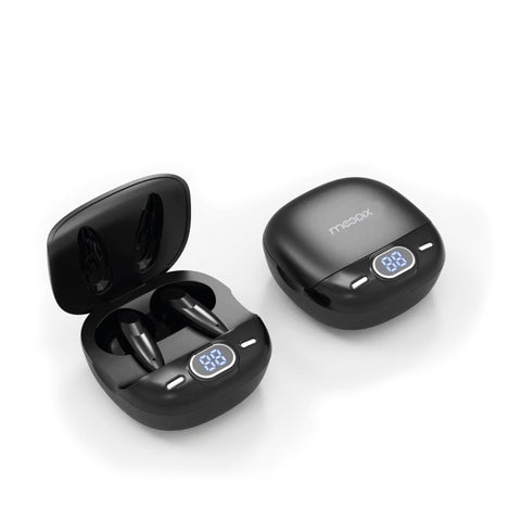 Moodix KI23J153 Bluetooth Earbud Headphones Black