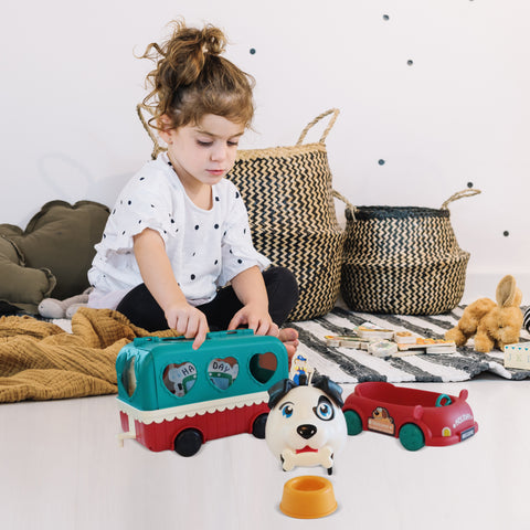 Ogi Mogi Toys Voice Controlled Dog, Car and Snack Cart Set