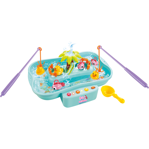 Ogi Mogi Toys Water Circulating Fishing Game with Battery and Music