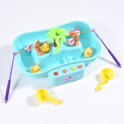 Ogi Mogi Toys Water Circulating Fishing Game with Battery and Music