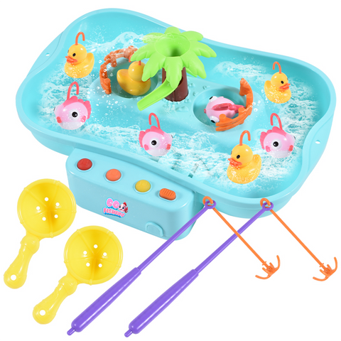 Ogi Mogi Toys Water Circulating Fishing Game with Battery and Music