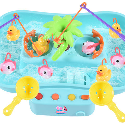 Ogi Mogi Toys Water Circulating Fishing Game with Battery and Music