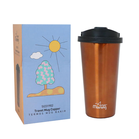 Any Morning SI231902 Travel Mug Copper 500 ml