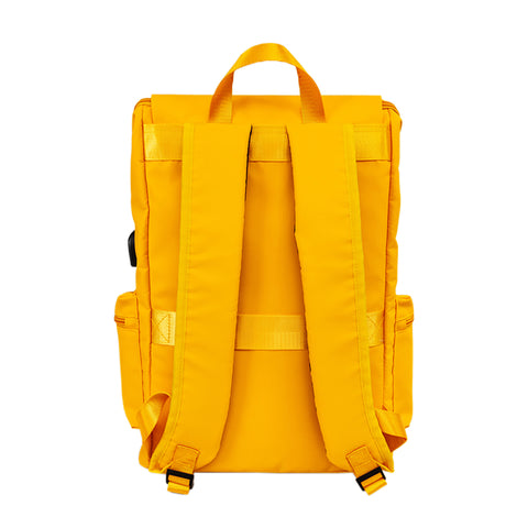 Anemoss 15-Inch Waterproof Laptop Backpack, Ideal for Travel and Work, Yellow