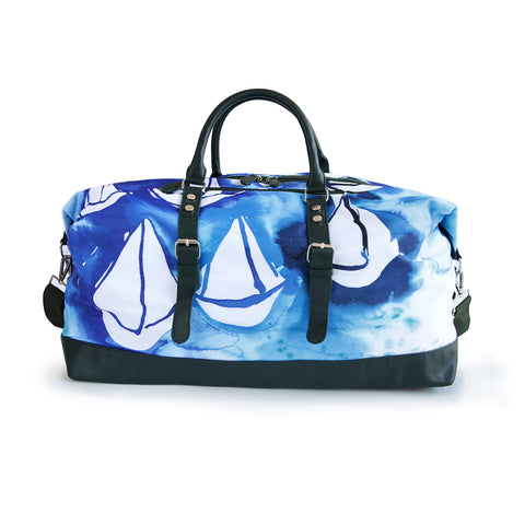 Anemoss Sail Travel Bag, Gym Bag for Women and Men, Weekender Bag, Tote Bag with Zipper, Duffel Bag, Sports Bag, Travel Tote Bags, Large Capacity, 50 L