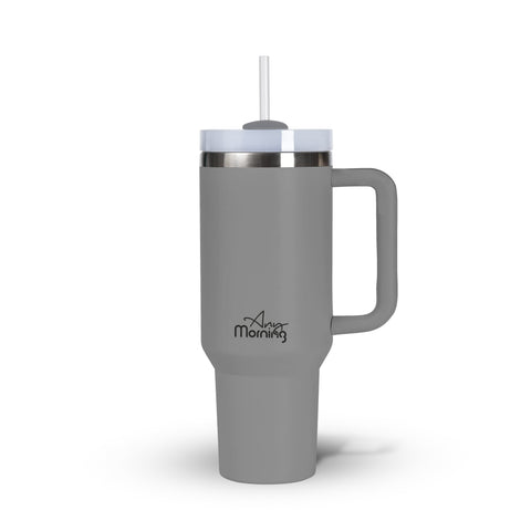 Any Morning Thermos Mug 1200ml, Double-Layer Stainless Steel, 9 Hours Hot, 12 Hours Cold