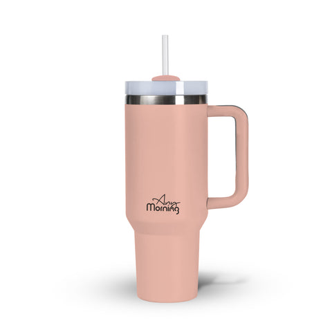 Any Morning Thermos Mug 1200ml, Double-Layer Stainless Steel, 9 Hours Hot, 12 Hours Cold